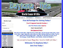 Tablet Screenshot of daytonahits.com